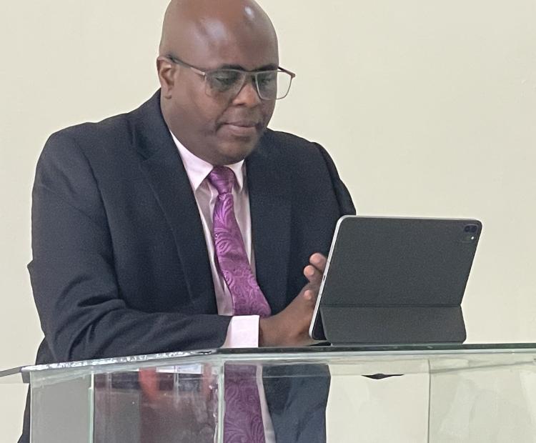 PS Dokota speaks in Mombasa
